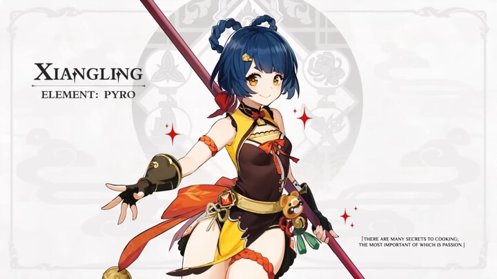 [Genshin Impact] Xiangling - Flamming Fry (With Character Demo)