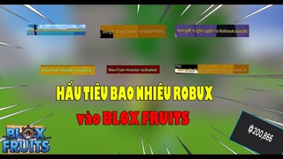 Roblox - Hấu Đã Tiêu Bao Nhiêu Robux Cho Blox Fruits ???