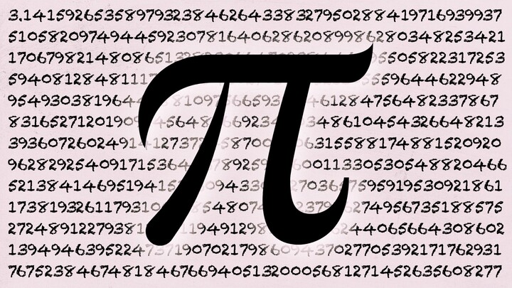العرض الأكثر بديهية لإيجاد π