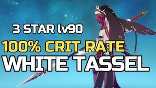 Rosaria Build DPS 100% CRIT RATE | 3 STAR WEAPON | WHITE TASSEL GAMEPLAY | SHOWCASE