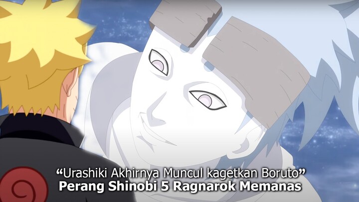 URASHIKI MUNCUL DI PERANG SHINOBI 5 - BORUTO TWO BLUE VORTEX 12 PART 90 - BORUTO EPISODE 300 TERBARU