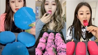 [ASMR] THÁNH ĂN ĐÁ| Ăn Đá lạnh, chocola đông lạnh đa màu sắc| Ice Eating MUKBANG SATİSFYİNG#194