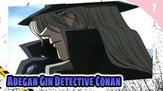 Adegan Gin (Penampilan Pertama Kir + Pertarungan Antara Merah dan Hitam) | Detective Conan_1