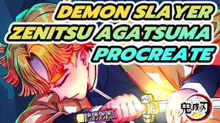 Zenitsu Agatsuma (Practicing On iPad) | Demon Slayer | Procreate