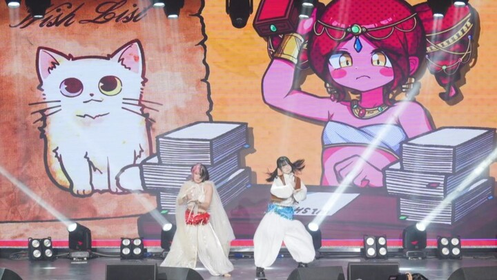 Qian Ning x Wen Zi 【Niu La Ding Wen Deng】丨Mohon setujui, Tuan Dewa Lampu 【C-Three Dance – Khusus Tar