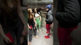 Superman Elevator Prank