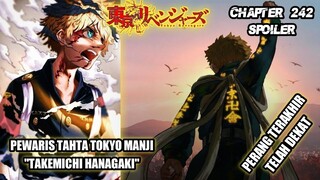 Tokyo Revengers Chapter 242 Spoiler - Pewaris Tahta TOKYO MANJI Gang !! Takemichi Hanagaki !!!