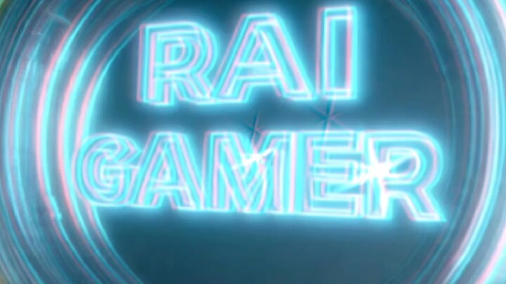 PINTU GAMING - Neon Glitch 3D Logo Reveal | RAI GAMER First Edit