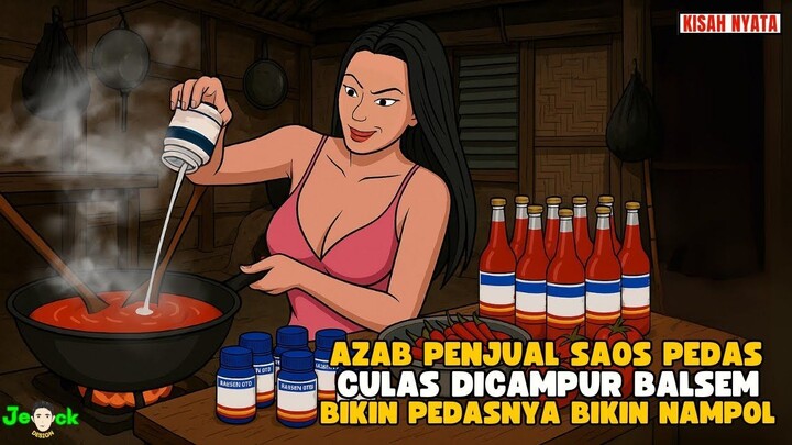 AZAB PENJUAL SAOS PEDAS CULAS DICAMPUR BALSEM BIKIN PEDASNYA BIKIN NAMPOL