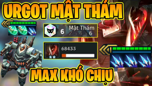 URGOT MẬT THÁM x2 SHOJIN - ĐỐI THỦ CAY PHÁT KHÓC - CHỈ VÌ 1 SỢI DÂY XÍCH - URGOT PHIÊN BẢN LẦY LỘI !