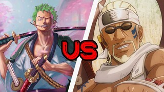 zoro vs killer bee siapakah yang menang?