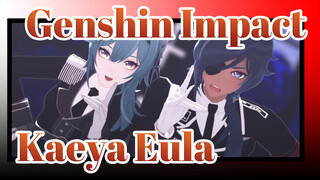 Genshin Impact|【MMD】[A]ddiction of Kaeya&Eula （Knights of Favonius）