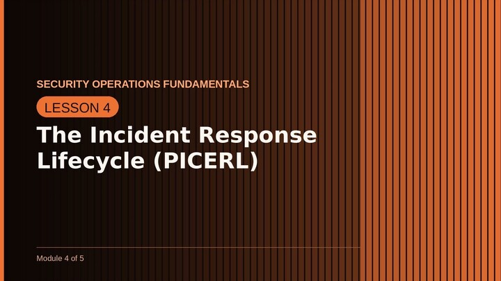 The Incident Response Lifecycle (PICERL) | SOC Fundamental Lesson 4