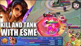 YOU SHOULD PICK ESMERALDA IF YOU WANNA KILL AND TANK AT THE SAME TIME!
