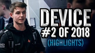 device - 2nd Best Player In The World - HLTV.org's #2 Of 2018 (CS:GO)