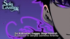 Senjata Dagger Taring Naga Kamish Terkuat diberikan ke JINWOO