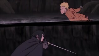 NARUTO AND SASUKE VS MOMOSHIKI