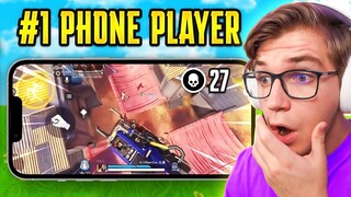 THE #1 BEST PHONE PLAYER on Apex Legends Mobile!