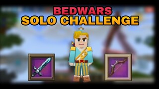 Blockman Go | Solo Challenge|BedWars by MIB