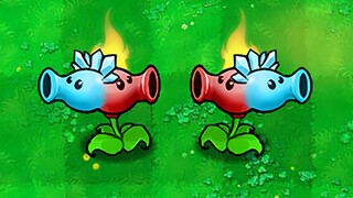 两面夹击新植物【冰火裂荚射手】