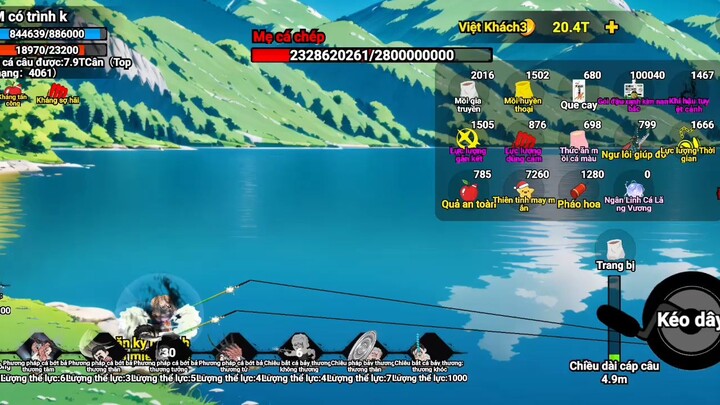 câu cá vạn cân ##BuildaGame #钓魂 #36590752