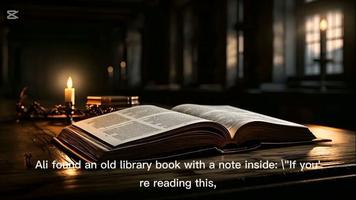 The Note in the Book | English Mini Story