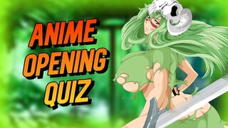 ANIME OPENING QUIZ - 50 Openings [VERY EASY - VERY HARD]