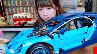 After 16 hours of hard work, I finally got the Bugatti Chiron | LEGO [Toy Unboxing]