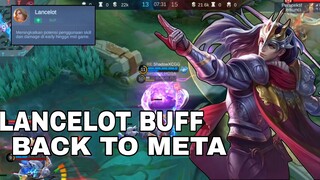 LANCELOT BUFF AUTO BACK TO META 🔥