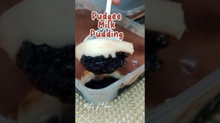 Easy Dessert - Fudgee Milk Pudding #easyrecipe #easydessert #simplerecipe #metskitchen