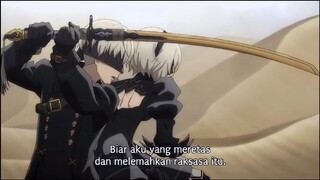 NieR:Automata Ver1.1a episode 3 Sub Indo | REACTION INDONESIA