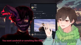 CORPSE JOINED THE CALL TO OFFER SYKKUNO FOOD | BRETMAN EXPRESSES HIS LOVE FOR TOAST