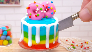 Beautiful Miniature Colorful Cake Decorating Satisfying Tiny Cake Recipe Idea