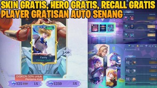 SKIN ELITE GRATIS, HERO GRATIS, RECALL GRATIS - PLAYER GRATISAN AUTO BAHAGIA MELIHAT INI