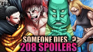 SOMEONE DIES? / Jujutsu Kaisen Chapter 208 Spoilers