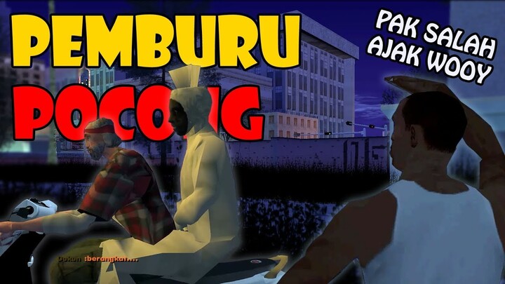 Dukun pemburu pocong, Ucok takut! GTA dyom lucu