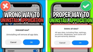 90% Ng PHONE User HINDI TO ALAM- Proper Way Sa Pag UNINSTALL Ng APPLICATION SA Device Mo!!