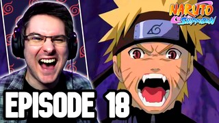 NARUTO'S RAGE! | Naruto Shippuden Episode 18 REACTION | Anime Reaction