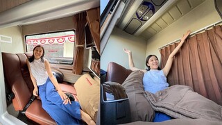 BOBOK DI BUS JURAGAN 600RB MALANG JAKARTA 12 JAM AJA! BISA EEK DI BUS LOH!