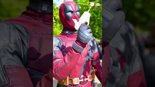 🧨 AMAZING DEADPOOL COSPLAY 🔥 #shorts