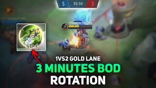 HOW TO 3 MINUTES BLADE OF DESPAIR ON CHOU OFFLANE! | Tips & Tricks Tutorial - MLBB