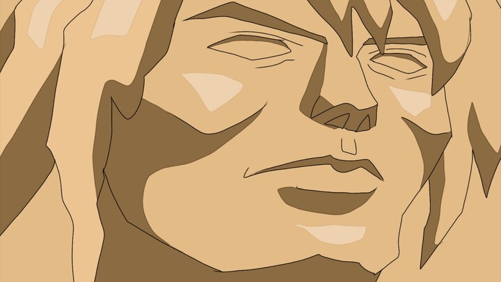 Gambar pahatan patung wajah Minato