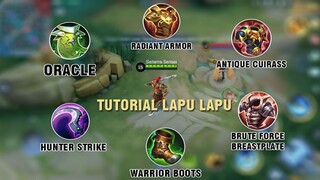 TUTORIAL SINGKAT CARA MENGGUNAKAN HERO LAPU-LAPU BAGI YANG BELUM BISA!!! #tutor2