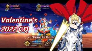 [FGO NA] Valentine's CQ ft Lancer Artoria 3T | Valentine's 2022 Event