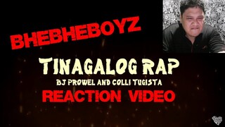 TINAGALOG RAP - GANGSTA'S PARADISE (BJ PROWEL COLLI TUGISTA) BHEBHEBOYZ Reaction Video