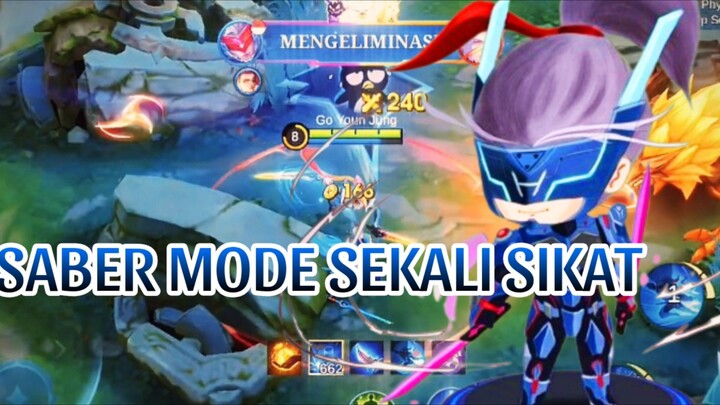 SABER MODE SEKALI SIKAT