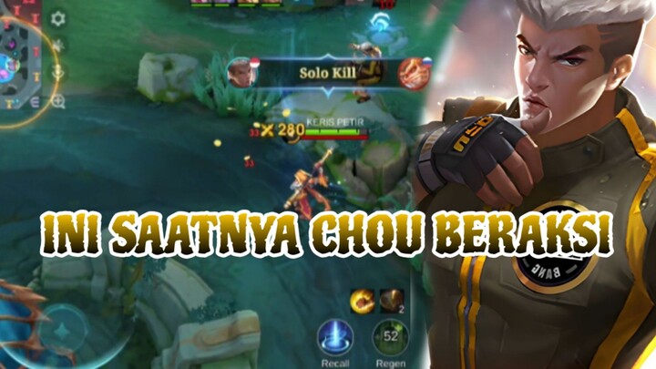 INI SAATNYA CHOU BERAKSI