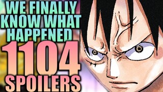 WE FINALLY FIND OUT WHAT HAPPENED / One Piece Chapter 1104 Spoilers