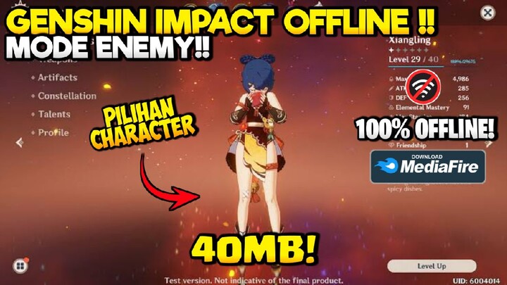 MODE ENEMY! Download Genshin Impact Offline Terbaru Di Android Ukuran Kecil Work Hp Kentang
