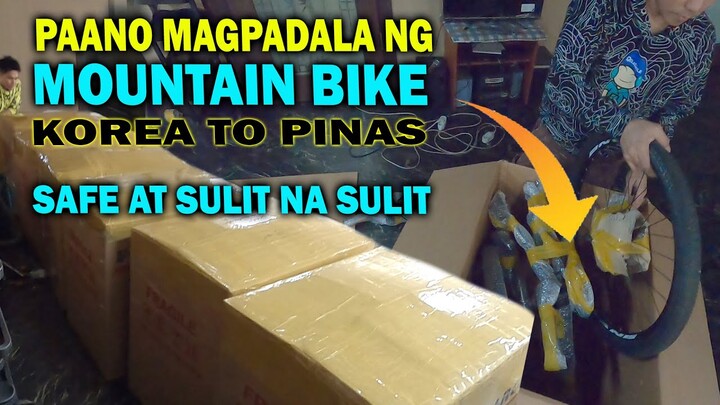 PAANO MAGPADALA NG MOUNTAIN BIKE KOREA TO PINAS, tips sa pagpapadala ng balikbayan box para sulit